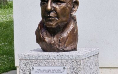 Svečano otkrivanje biste Dobriše Cesarića