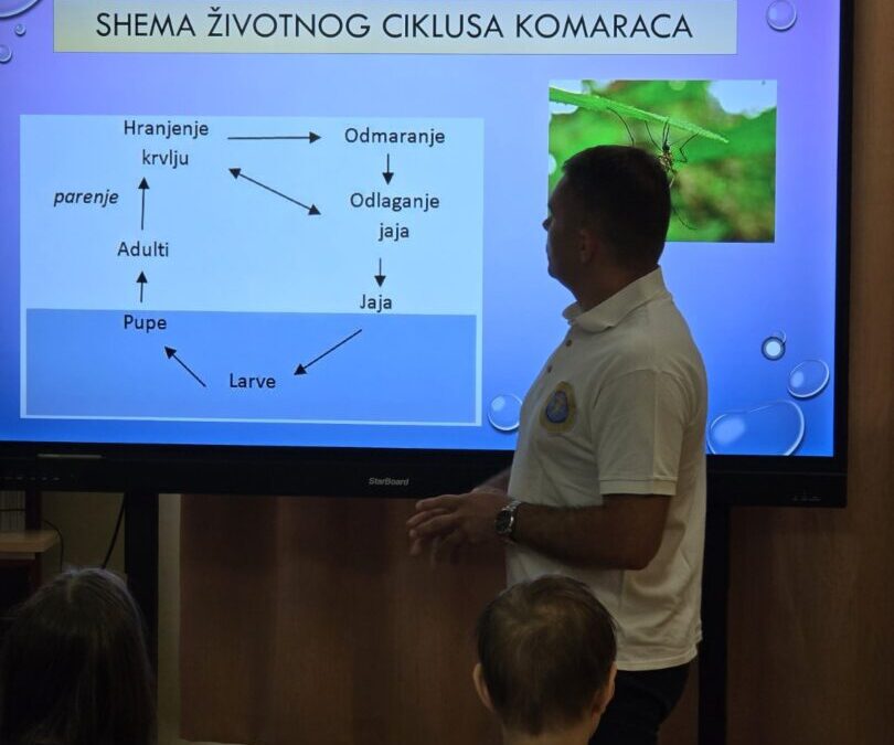 Edukacija u sklopu monitoringa komaraca na području Požege