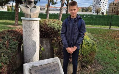 Učenik naše škole Šimun Odobašić iz 6.a sudjelovao u Zagrebu u Hrvatskom saboru