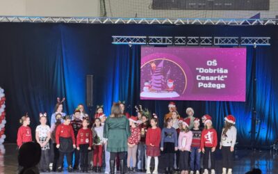 Nastup školskog zbora na plesnoj predstavi