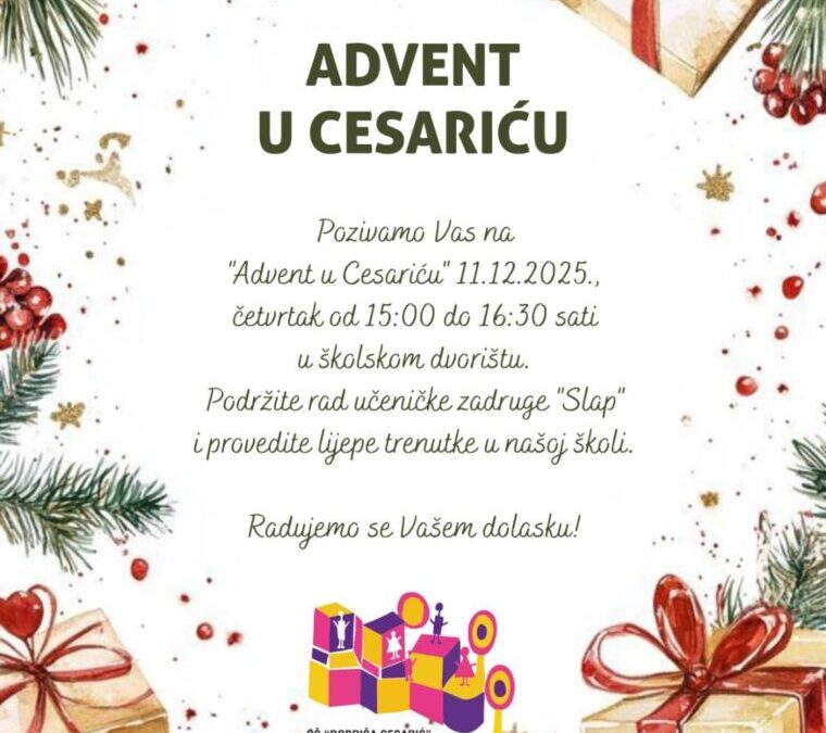 Advent u Cesariću