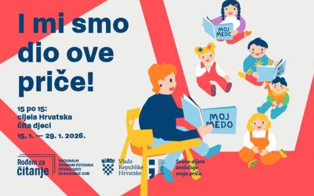 Naša škola ponosno sudjeluje u čitalačkom izazovu 15 po 15!