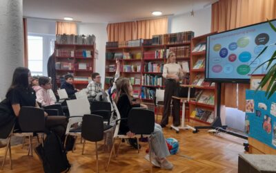 U sklopu projekta “Cesarić u Cesariću” na sjednici Vijeća učenika gost predavač socijalna pedagoginja Marija Baketa