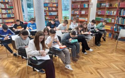 Radionica Blackout poezije u 6.c