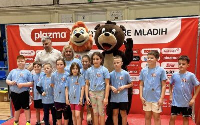 Učenici 2.a razreda sudjelovali na natjecanju u sklopu Plazma Sportske igre mladih