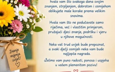 Sretan Dan učitelja!