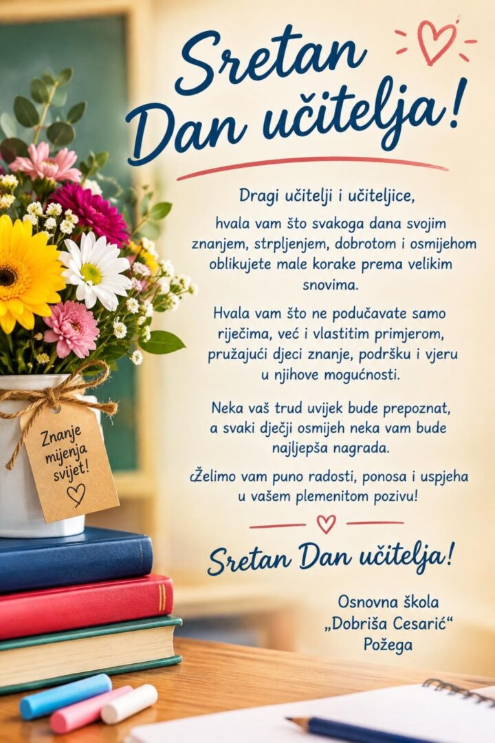 Sretan Dan učitelja